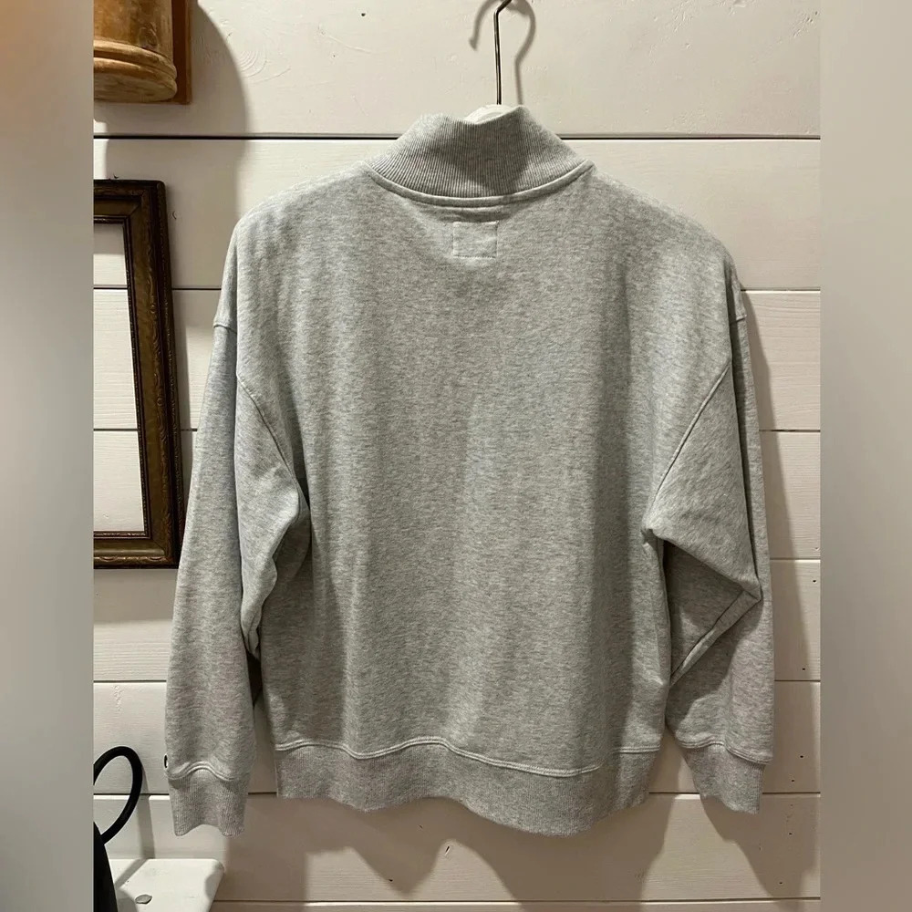 CHAMPION Gray 1/4 zip sweater size S - Picture 13 of 13